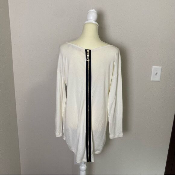 Soft Surroundings Margulies Tunic Sweater In Ivory Pearl Women's Size Small - Picture 10 of 14